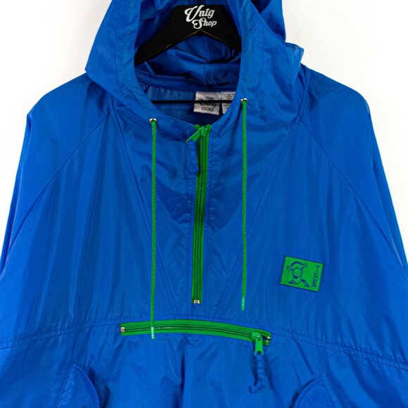 Disney Winnie the Pooh Tigger Sport Windbreaker Anorak XL VTG 90s Cartoon Retro - Picture 7 of 8